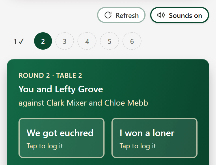 Sounds on or off — /clubhouse/scorecard