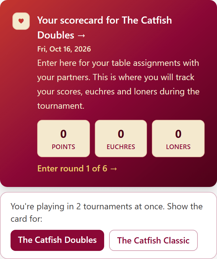 The other tournament's card — /clubhouse?t=0d0b1e5a-7c1e-4b6a-9d2e-5f00d0b1e5a1
